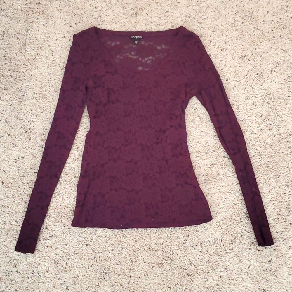 Express Purple Shirt
